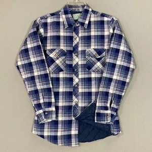 VTG Outdoor Exchange Insulated Quilted Shirt Jacket Chore Coat Boys 18 Shacket - Picture 1 of 10