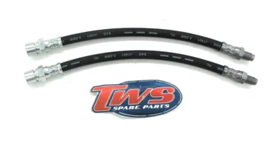 Kit 2 Brake Hoses Suitable For Ferrari 208 T 328 No Abs Porsche 911 912 - Image 1 of 3