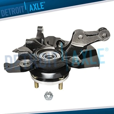 Conjunto de cojinete de nudillo y cubo de rueda delantero izquierdo para Hyundai Accent 2006-2011 Foto 1 de 4