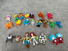 Vintage kelloggs cereal toys, sesame street, lion king, toy story, thing 1/2
