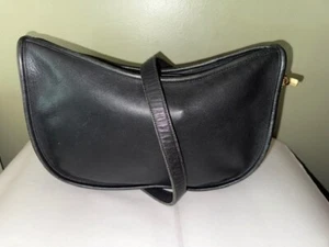 Bolso Swinger Grande COACH Vintage Diseñador de Lujo Cuero Negro 4040 - EE. UU. - Imagen 1 de 18