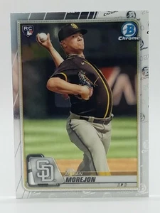 2020 Bowman Chrome Adrian Morejon RC #48 San Diego Padres 🔥🔥🔥 - Bild 1 von 2