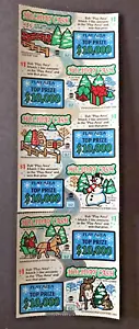 Holiday Theme Pennsylvania Instant SV Lotterie Ticket Set, kein Barwert - Bild 1 von 1