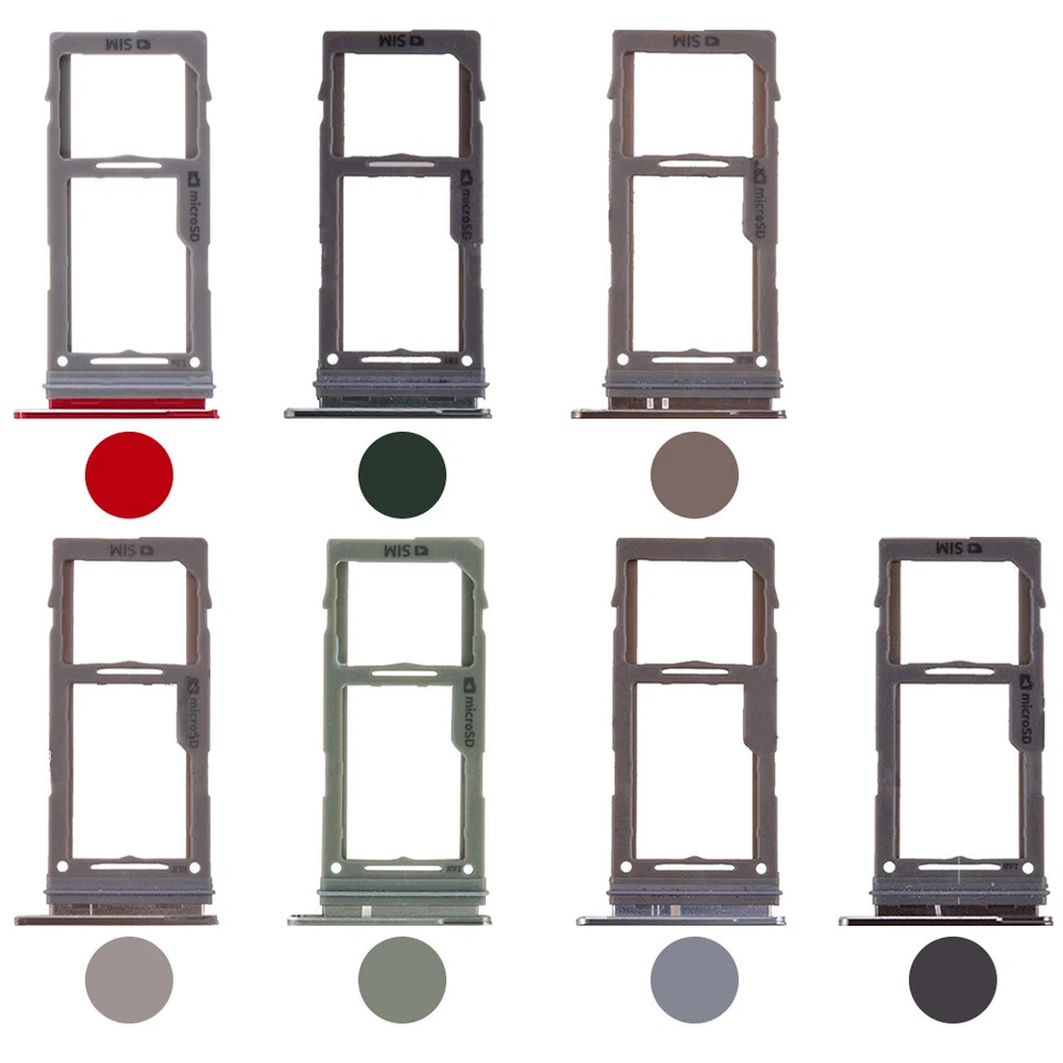Bandeja de tarjeta SIM/MicroSD para Samsung Galaxy S10E S10 Plus repuesto de ranura Foto 1 de 1