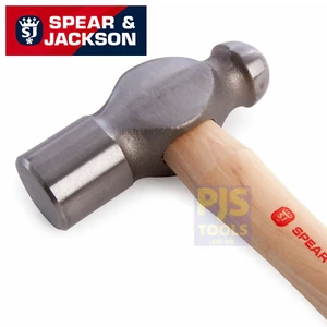Spear & Jackson 2.1/2lb 40oz hickory handle engineers ball pein hammer - Picture 1 of 2