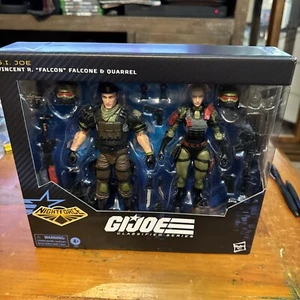 Gi Joe Classified Night Force Falcon & Quarrel Figurenset #138 Exclusive in Hand - Bild 1 von 5