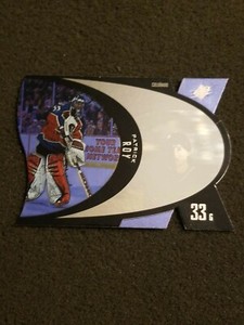 1997-98 Upper Deck SPX Patrick Roy Die Cut #10 Hockey Card