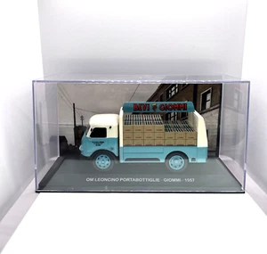EDICOLA 1:43 AUTO METALLO - OM LEONCINO FURGONE PORTABOTTIGLIE GIOMMI (1957) - Foto 1 di 4