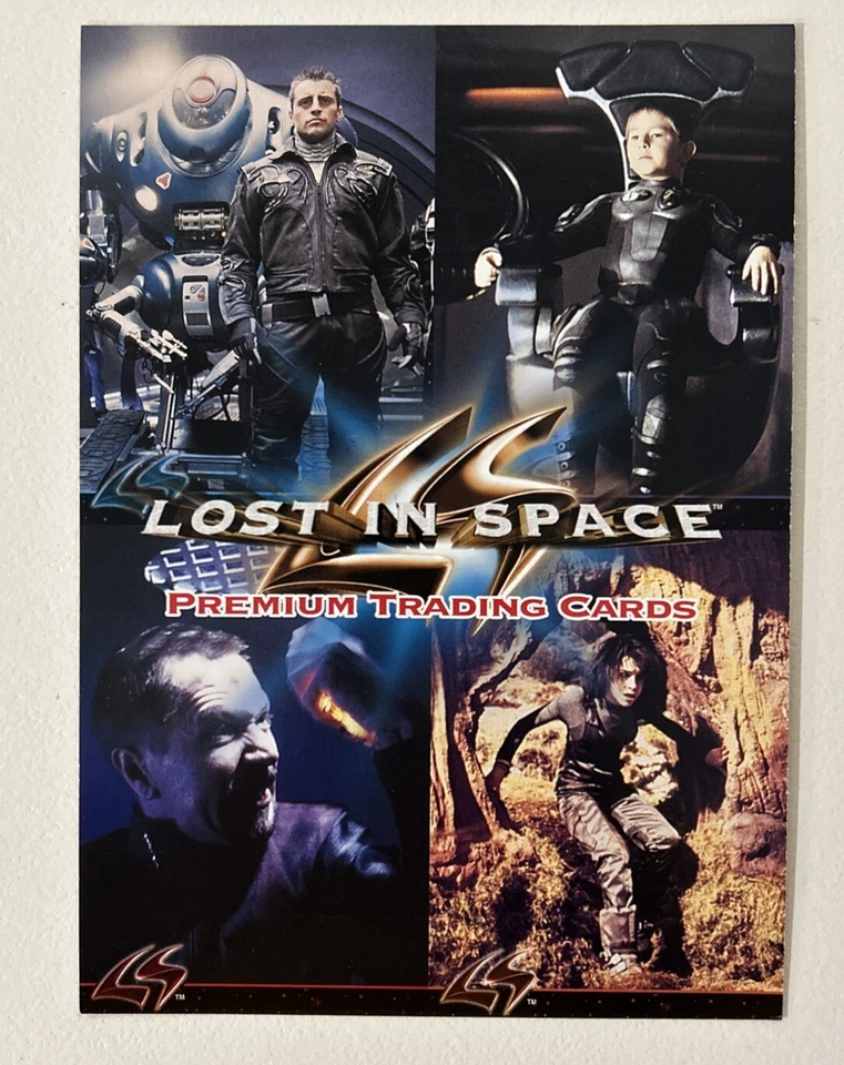LOST IN SPACE ML1 Musicland Suncoast Media Play PROMO 4-Card Sheet ML-1 INKWORKS - Image 1 of 2