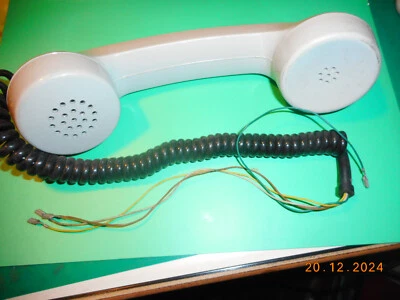 Telefon RFT DDR Hörer Telefonhörer Wählscheibentelefon Fernsprechapparat NVA - Bild 1 von 4