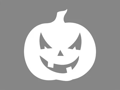 Adesivo de vinil PUMPKIN Halloween assustador impermeável para carro externo à prova d'água  - Imagem 1 de 3