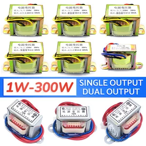 Trasformatore di Potenza 1W-100W 220V / 380V a 6V 9V 12V - 220V Uscita AC Singola/Dual - Foto 1 di 30