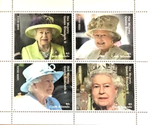 Cook Islands 2023 - Remembering her Majesty, Queen Elizabeth II Mini Sheet - MNH - Picture 1 of 1