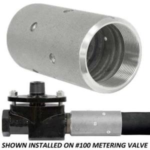 KEY HOUSTON STYLE K-SERIES METERING SHOE FULL FLOW NO GASKET ALUMINUM COUPLING - Picture 1 of 1