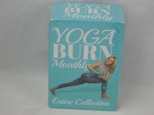 Yoga Bury Monthly Entirre Collection ( 24 Disc) DVD set 6 month plan New Sealed - Picture 1 of 4