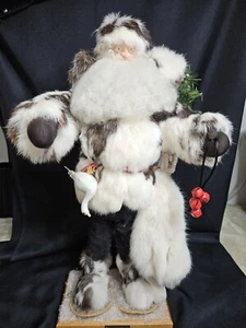 Handmade Santa Claus Donna Lalato S&D Creations #68/1500 “SNOW FUN”  Wilderness - Picture 1 of 23