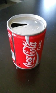 80er Jahre Vintage Coca Cola Dose Spanien 25 cl. (250 ml) Okt 1989 Cola Zuglasche - Bild 1 von 3