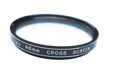 46mm Vivitar CROSS SCREEN Filter - NEW - Image 1 of 3