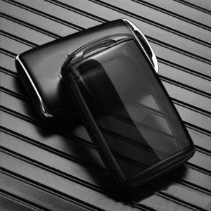 Black Transparent Key Fob Case Cover For Mazda 3 BP CX5 CX9 CX30 CX50 CX90 - Picture 1 of 10