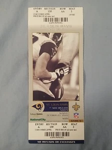 10-23-05 2005 New Orleans Saints @ St. Louis Rams Ticket Stub - Picture 1 of 2
