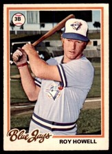1978 O-PEE-CHEE ROY HOWELL TORONTO BLUE JAYS #31