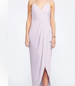 Shona Joy Slip Dress Tulip Hem Cocktail Ballet Pink Size 2 NWT - Picture 1 of 9