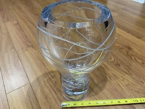 12" NAMBE CRYSTAL VASE BOPP COLLECTION BY KARIM RASHID - Picture 1 of 8