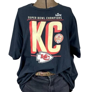 FANATICS 2019 Kansas City Chiefs Super Bowl T-shirt Mens (XL) Football Arrowhead - Picture 1 of 6