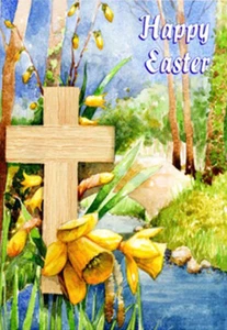 Paquete de 6 tarjetas de Pascua con texto bíblico - Feliz Pascua / Alegría de Pascua - EB15482 - Imagen 1 de 2