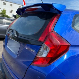 Matte Black Fit For HONDA FIT 3th 3.5th Hatchback Rear Universal Trunk Spoiler - Picture 1 of 6