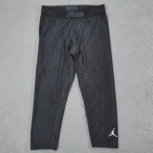 Jordan Training Compression Pants Youth Large Gray Engineered for Flight Dri-Fit - Picture 1 of 20