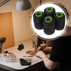 4 Pcs Hand Stitching Upholstery Thread Spools Cone Polyester Sewing - Picture 1 of 12