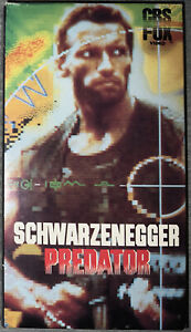 Housse taille VHS Predator (CBS/Fox Video, 1988, Betamax)
