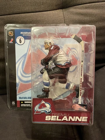 Mcfarlane Series 6 Teemu Selanne Colorado Avalanche NHL 2003 Action Figure Cover