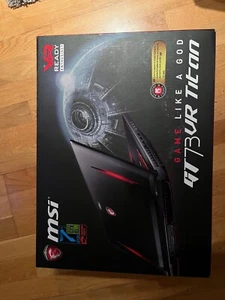 MSI gaming laptop GT73vr 7RF Titan Pro - Picture 1 of 2