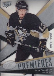 2008-09 Upper Deck Ice Penguins Hockey Card #132 Alex Goligoski Rookie