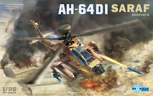 SNOWMAN MODEL SP-2605 1/35 SCALE AH-64DI SARAF MODEL KIT - Picture 1 of 1