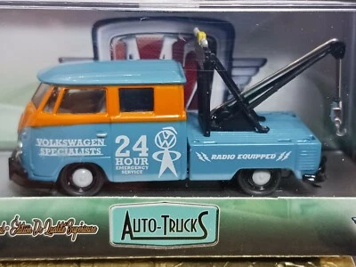 1960 VW Dbl Cab Tow Truck, Limited Production 6,888, M2 R52 18-63, Blue/orange - Image 1 of 4