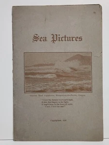 Sea Pictures - A Book Of Sea Poetry By Carrie S. M. Henderson Or Oregon C.1916 - Picture 1 of 12