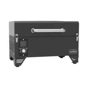 Portable Wood Pellet BBQ Grill Freestanding Balcony Barbecue Unique Tabletop Box - Picture 1 of 3