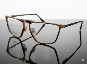 VINTAGE Laura Biagiotti RARITY Eyewear Frame - V98 29/F  - Alluminio Tartarugato - Picture 1 of 2