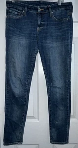 Denim & Supply Ralph Lauren Women's Blue Denim Mid Rise Skinny Jeans Size 29 - Picture 1 of 4