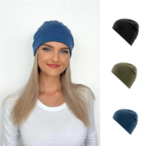 Sombreros gorro de lana merino para hombre y mujer | gorras ligeras de invierno lana quimioterapia - Imagen 1 de 11