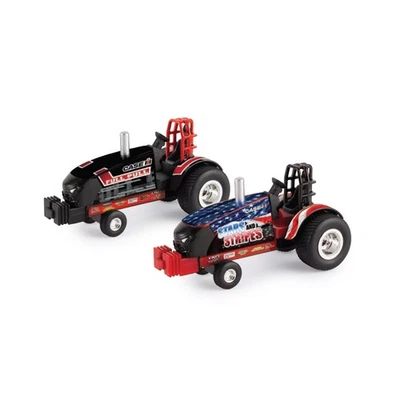 1/64 Magnum Case IH "Stars & Stripes" & "Full Pull" Pulling, 47531-47532-SET - Image 1 of 4