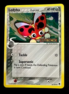 Ledyba #53/101 NM 2006 Pokemon EX Dragon Frontiers Delta Species Reverse Holo - Bild 1 von 2