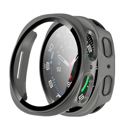 F Samsung Galaxy Watch 5 6 7 8 40mm 44mm Hard Case Cover Glass Screen Protector - Image 1 of 4
