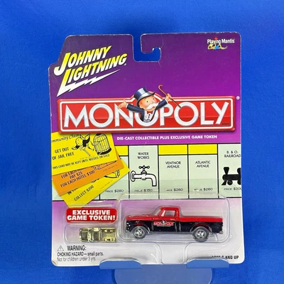 Johnny Lightning Монополия '60-е Грузовик Студебеккер с Игровым Жетоном - Авеню Индианы - Новый - Изображение 1 из 4
