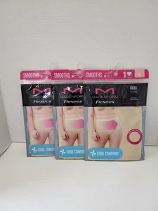 Maidenform Flexees Shapewear Slip All Over Liscio Taglia L Set di 3 Nude - Foto 1 di 6