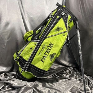 Bolsa de golf Callaway V XTT Patron Tequila con soporte correa de transporte de 7 vías verde difícil de encontrar rara - Imagen 1 de 19