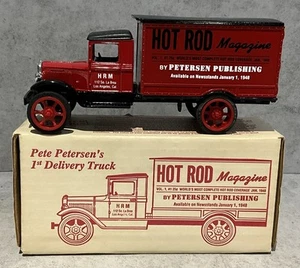 1991 Ertl Hot Rod Magazine 1931 Hawkeye Delivery Truck Diecast Coin Bank 1:34 - Picture 1 of 9